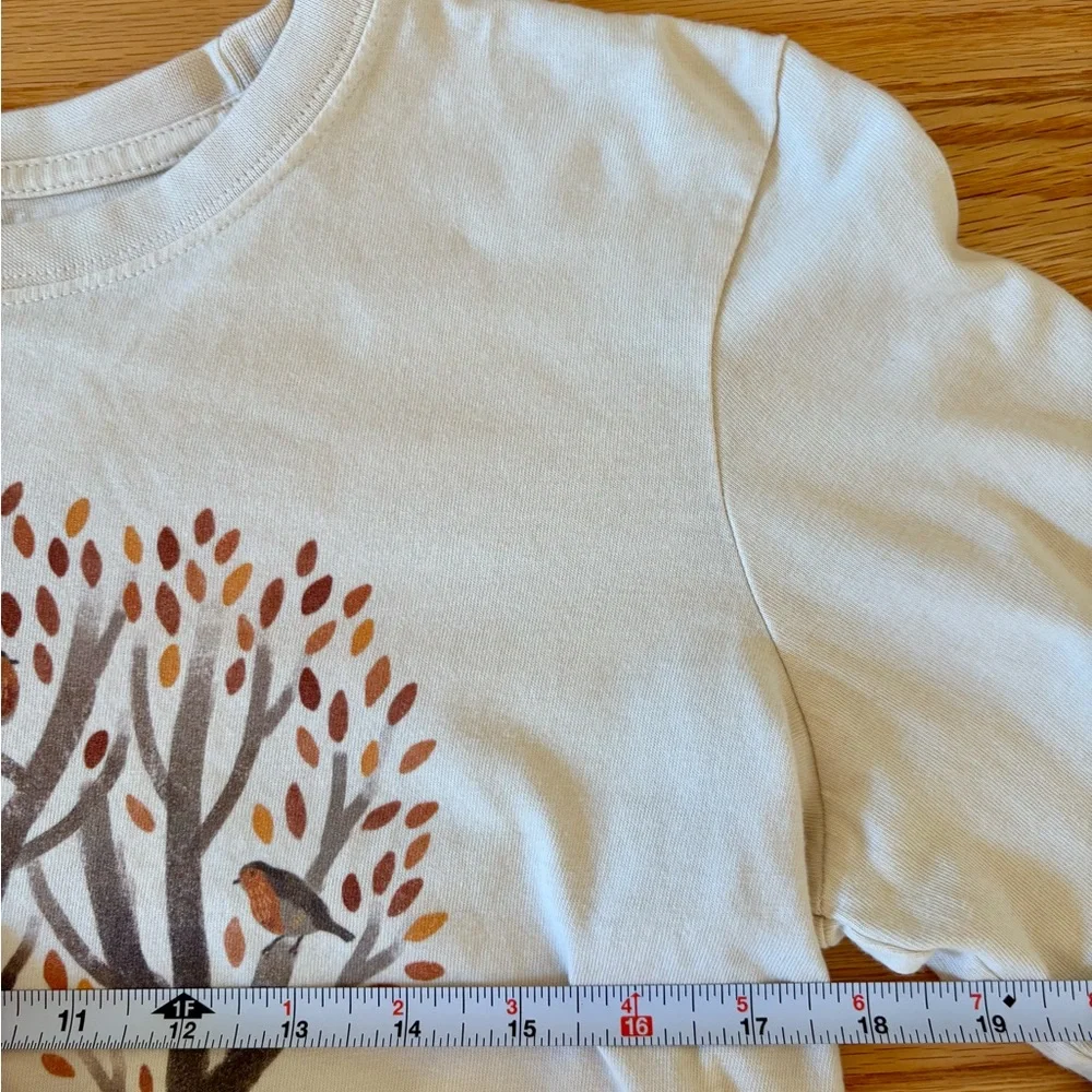 Life Is Good White Long Sleeve Shirt with Tree Design - Picture 7 of 7